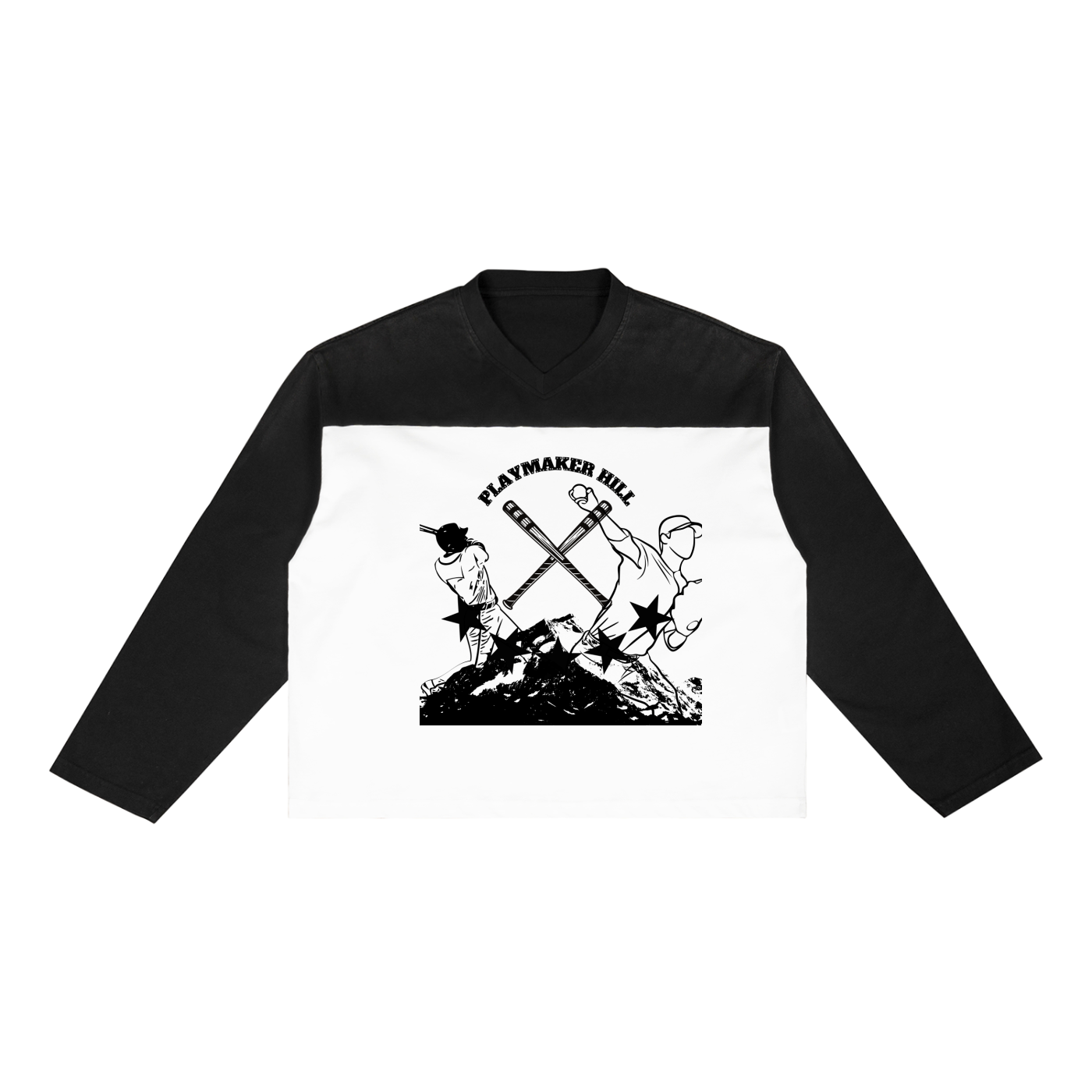 Sun Fade Color-Block T-Shirt